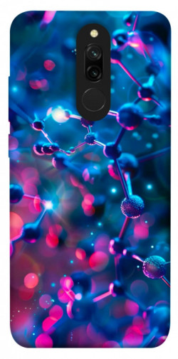 Чохол itsPrint Neon molucula для Xiaomi Redmi 8