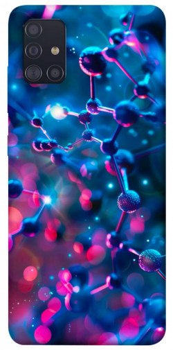 Чохол itsPrint Neon molucula для Samsung Galaxy A51