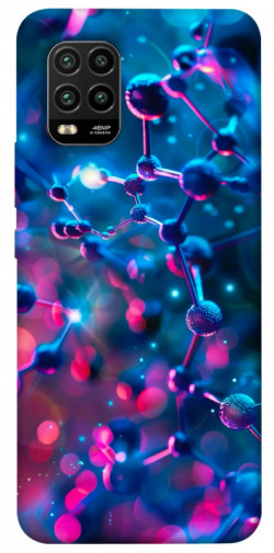 Чохол itsPrint Neon molucula для Xiaomi Mi 10 Lite