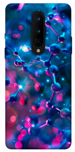 Чохол itsPrint Neon molucula для OnePlus 8