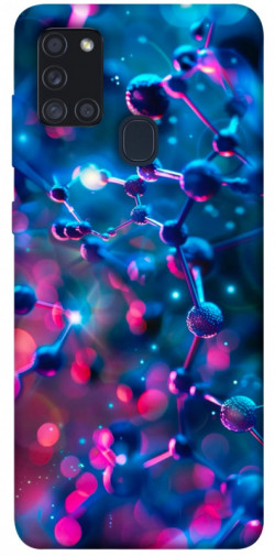 Чехол itsPrint Neon molucula для Samsung Galaxy A21s