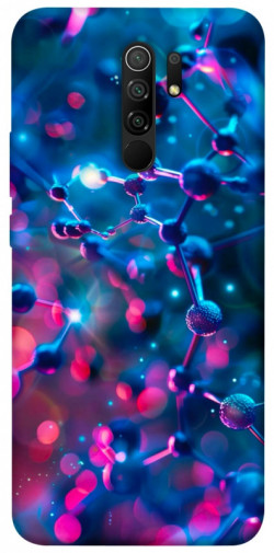 Чохол itsPrint Neon molucula для Xiaomi Redmi 9