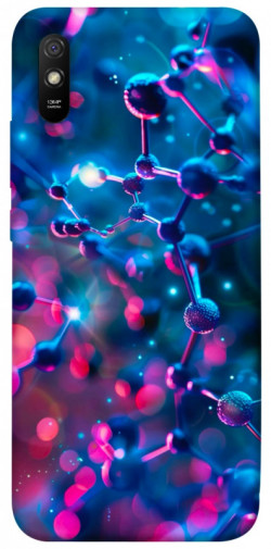 Чехол itsPrint Neon molucula для Xiaomi Redmi 9A