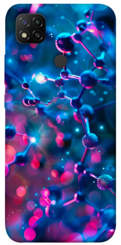 Чохол itsPrint Neon molucula для Xiaomi Redmi 9C
