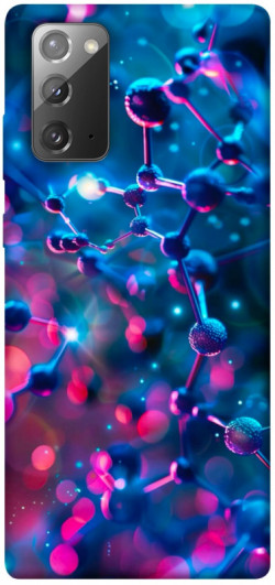 Чехол itsPrint Neon molucula для Samsung Galaxy Note 20