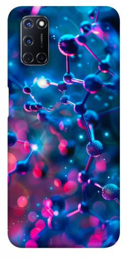Чохол itsPrint Neon molucula для Oppo A52 / A72 / A92