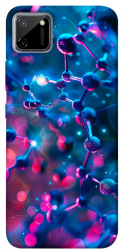 Чохол itsPrint Neon molucula для Realme C11