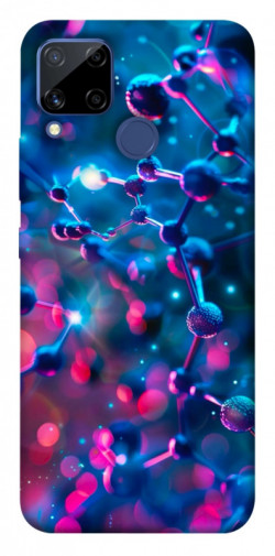 Чохол itsPrint Neon molucula для Realme C15