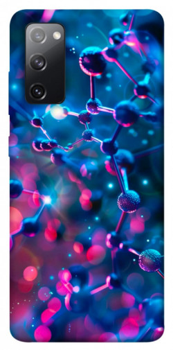 Чохол itsPrint Neon molucula для Samsung Galaxy S20 FE
