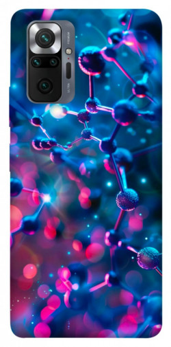 Чохол itsPrint Neon molucula для Xiaomi Redmi Note 10 Pro