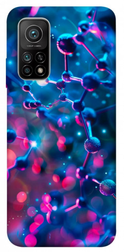 Чохол itsPrint Neon molucula для Xiaomi Mi 10T