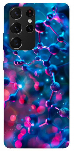 Чохол itsPrint Neon molucula для Samsung Galaxy S21 Ultra