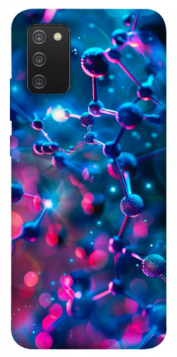 Чохол itsPrint Neon molucula для Samsung Galaxy A02s