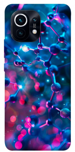 Чохол itsPrint Neon molucula для Xiaomi Mi 11