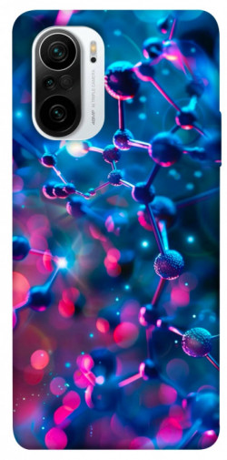 Чохол itsPrint Neon molucula для Xiaomi Redmi K40 / K40 Pro / K40 Pro+ / Poco F3