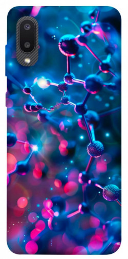 Чохол itsPrint Neon molucula для Samsung Galaxy A02