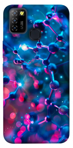 Чохол itsPrint Neon molucula для Infinix Hot 10 Lite