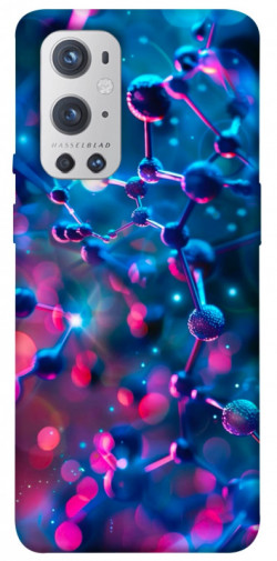 Чохол itsPrint Neon molucula для OnePlus 9 Pro