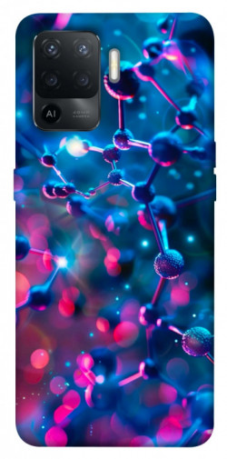 Чохол itsPrint Neon molucula для Oppo Reno 5 Lite