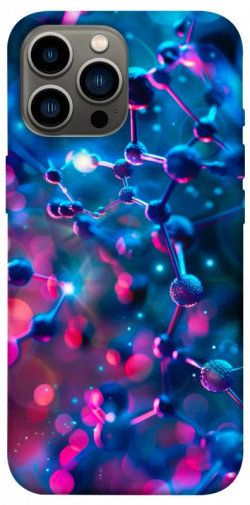 Чехол itsPrint Neon molucula для Apple iPhone 13 Pro Max (6.7")