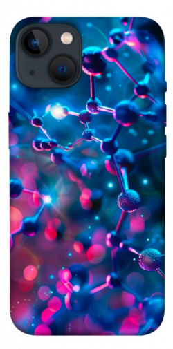 Чохол itsPrint Neon molucula для Apple iPhone 13 (6.1")