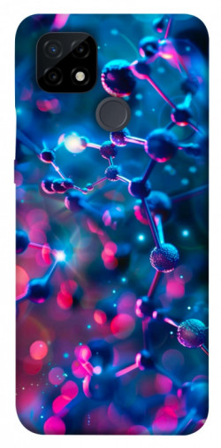 Чохол itsPrint Neon molucula для Realme C21