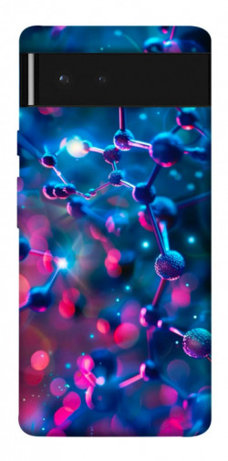 Чохол itsPrint Neon molucula для Google Pixel 6