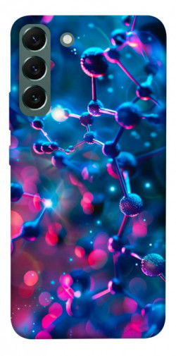 Чехол itsPrint Neon molucula для Samsung Galaxy S22+