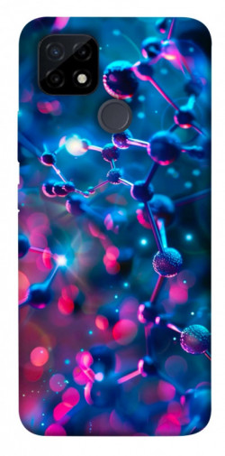 Чохол itsPrint Neon molucula для Realme C21Y