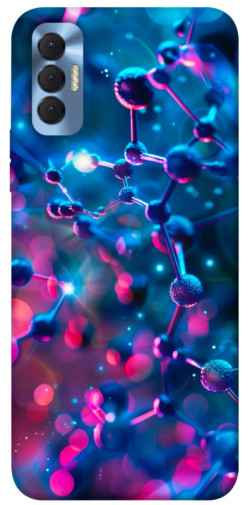 Чохол itsPrint Neon molucula для TECNO Spark 8P