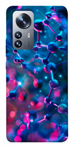 Чехол itsPrint Neon molucula для Xiaomi 12 / 12X