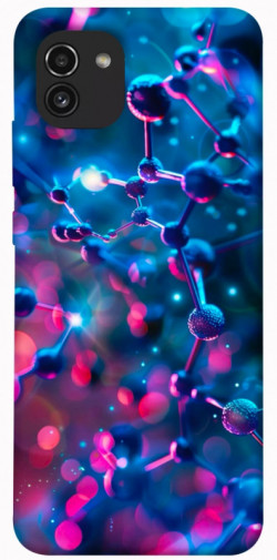 Чохол itsPrint Neon molucula для Samsung Galaxy A03