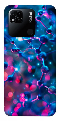 Чохол itsPrint Neon molucula для Xiaomi Redmi 10A