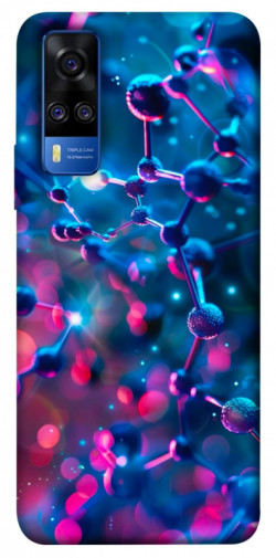 Чехол itsPrint Neon molucula для Vivo Y51a