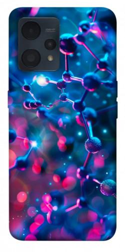 Чохол itsPrint Neon molucula для Realme 9 4G / 9 Pro+