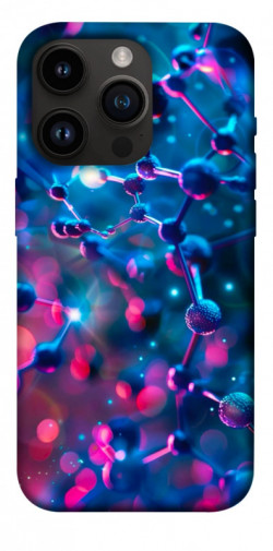 Чохол itsPrint Neon molucula для Apple iPhone 14 Pro (6.1")