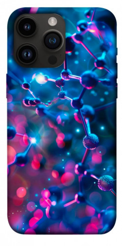 Чехол itsPrint Neon molucula для Apple iPhone 14 Pro Max (6.7")