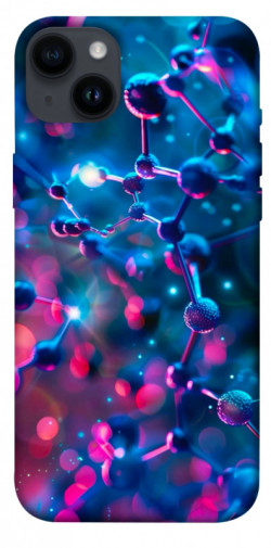 Чохол itsPrint Neon molucula для Apple iPhone 14 Plus (6.7")