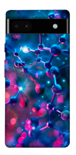 Чехол itsPrint Neon molucula для Google Pixel 6a