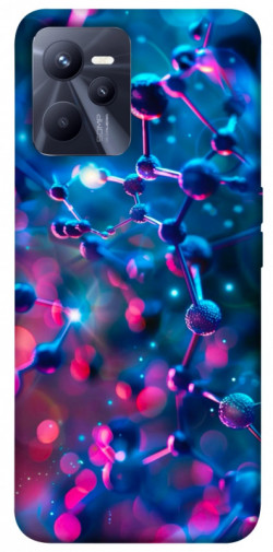 Чохол itsPrint Neon molucula для Realme C35