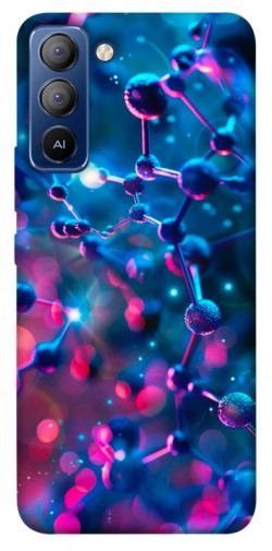 Чехол itsPrint Neon molucula для TECNO Pop 5 LTE