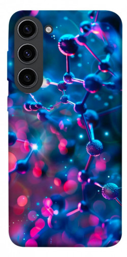 Чохол itsPrint Neon molucula для Samsung Galaxy S23