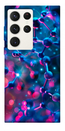 Чехол itsPrint Neon molucula для Samsung Galaxy S23 Ultra