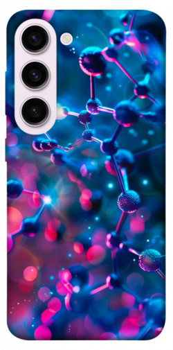 Чехол itsPrint Neon molucula для Samsung Galaxy S23+