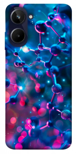 Чохол itsPrint Neon molucula для Realme 10 4G