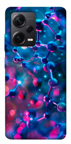 Чохол itsPrint Neon molucula для Xiaomi Redmi Note 12 Pro+ 5G