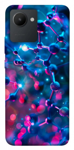 Чохол itsPrint Neon molucula для Realme C30s