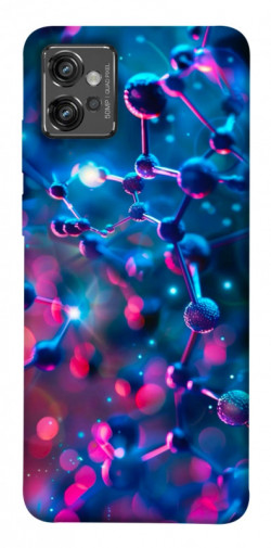 Чохол itsPrint Neon molucula для Motorola Moto G32