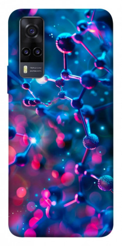 Чохол itsPrint Neon molucula для Vivo Y31