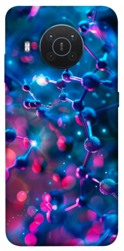 Чохол itsPrint Neon molucula для Nokia X10 / X20